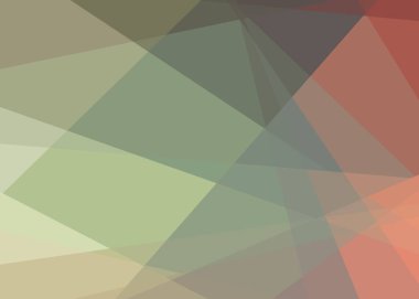 Soyut hesaplama rengi Polygones arkaplan çizimi