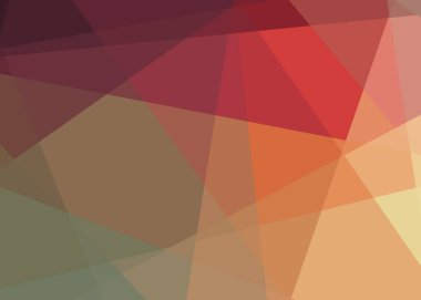 Soyut hesaplama rengi Polygones arkaplan çizimi