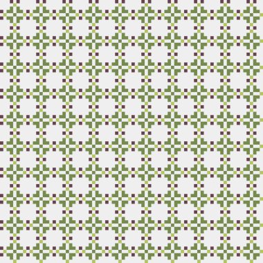 Soyut çapraz desenli üretken hesaplama sanatı çizimi