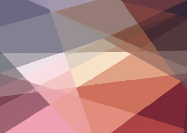 Soyut hesaplama rengi Polygones arkaplan çizimi