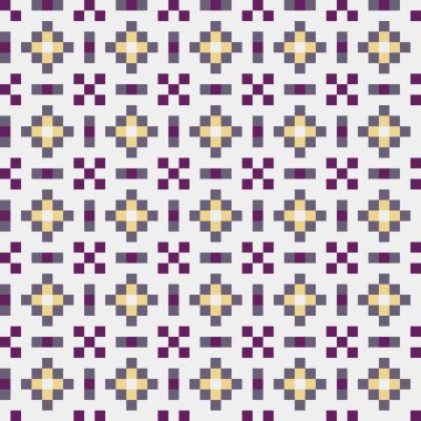 Soyut çapraz desenli üretken hesaplama sanatı çizimi