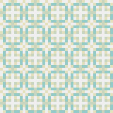 Soyut çapraz desenli üretken hesaplama sanatı çizimi