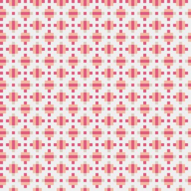 Soyut çapraz desenli üretken hesaplama sanatı çizimi