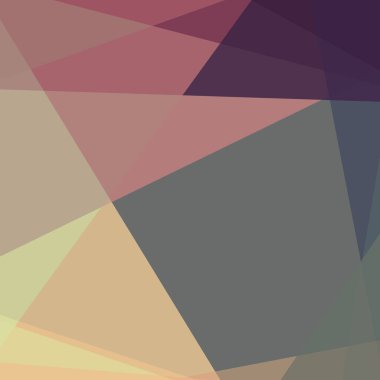 Soyut hesaplama rengi Polygones arkaplan çizimi