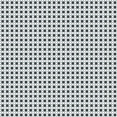 Soyut çapraz desenli üretken hesaplama sanatı çizimi