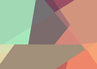 Soyut hesaplama rengi Polygones arkaplan çizimi