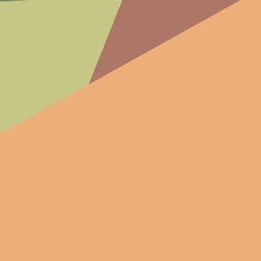 Soyut hesaplama rengi Polygones arkaplan çizimi