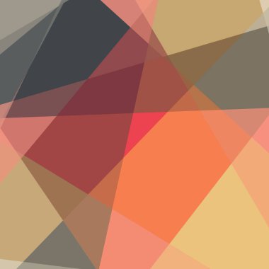 Soyut hesaplama rengi Polygones arkaplan çizimi