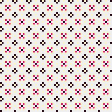 Soyut çapraz desenli üretken hesaplama sanatı çizimi