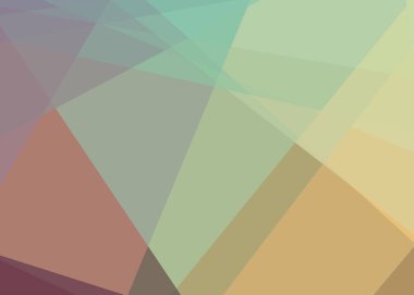 Soyut hesaplama rengi Polygones arkaplan çizimi