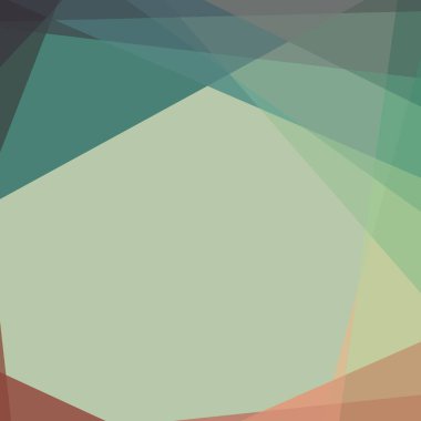 Soyut hesaplama rengi Polygones arkaplan çizimi