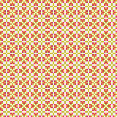 Soyut çapraz desenli üretken hesaplama sanatı çizimi