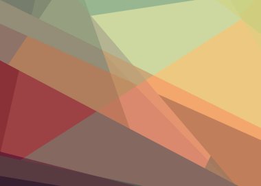 Soyut hesaplama rengi Polygones arkaplan çizimi