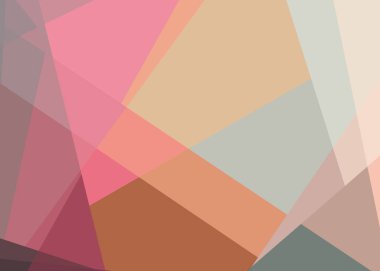 Soyut hesaplama rengi Polygones arkaplan çizimi