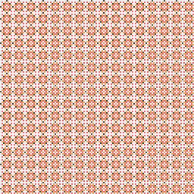 Soyut çapraz desenli üretken hesaplama sanatı çizimi