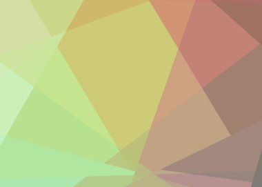 Soyut hesaplama rengi Polygones arkaplan çizimi