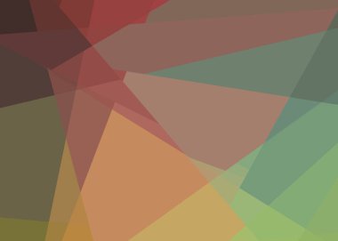 Soyut hesaplama rengi Polygones arkaplan çizimi