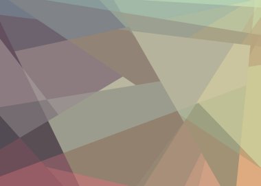 Soyut hesaplama rengi Polygones arkaplan çizimi