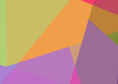 Soyut hesaplama rengi Polygones arkaplan çizimi