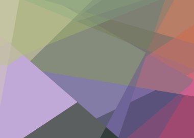 Soyut hesaplama rengi Polygones arkaplan çizimi