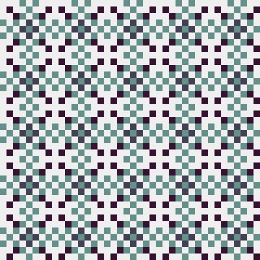 Soyut çapraz desenli üretken hesaplama sanatı çizimi