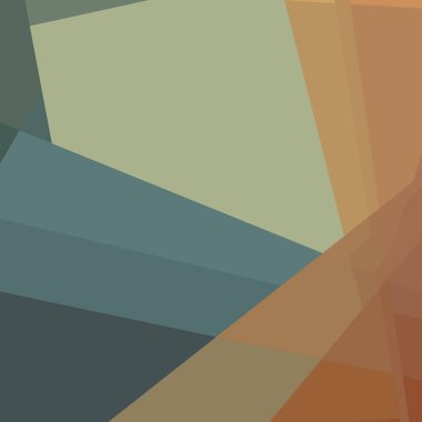 Soyut hesaplama rengi Polygones arkaplan çizimi