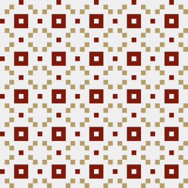 Soyut çapraz desenli üretken hesaplama sanatı çizimi