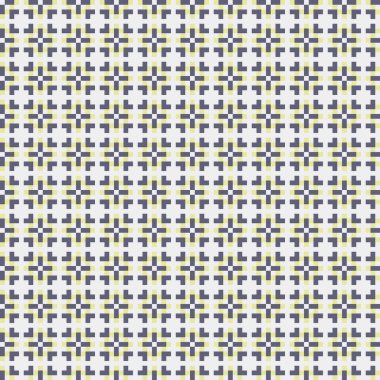 Soyut çapraz desenli üretken hesaplama sanatı çizimi