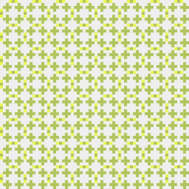 Soyut çapraz desenli üretken hesaplama sanatı çizimi