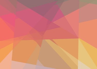 Soyut hesaplama rengi Polygones arkaplan çizimi