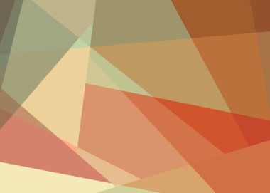 Soyut hesaplama rengi Polygones arkaplan çizimi