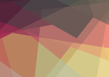 Soyut hesaplama rengi Polygones arkaplan çizimi