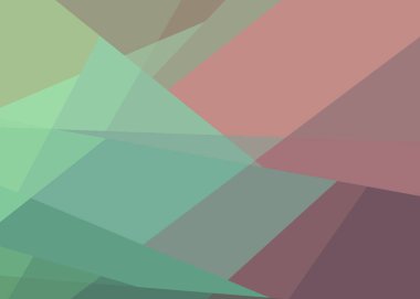 Soyut hesaplama rengi Polygones arkaplan çizimi