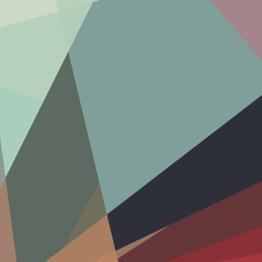 Soyut hesaplama rengi Polygones arkaplan çizimi