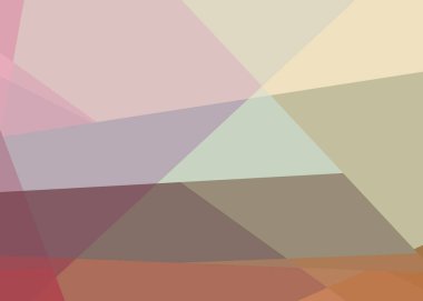 Soyut hesaplama rengi Polygones arkaplan çizimi