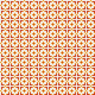 Soyut çapraz desenli üretken hesaplama sanatı çizimi