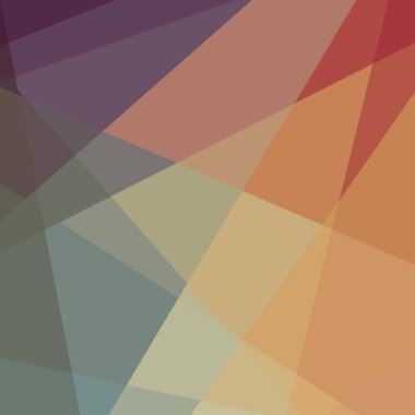 Soyut hesaplama rengi Polygones arkaplan çizimi