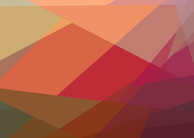 Soyut hesaplama rengi Polygones arkaplan çizimi