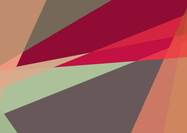 Soyut hesaplama rengi Polygones arkaplan çizimi