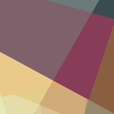 Soyut hesaplama rengi Polygones arkaplan çizimi