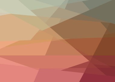 Soyut hesaplama rengi Polygones arkaplan çizimi