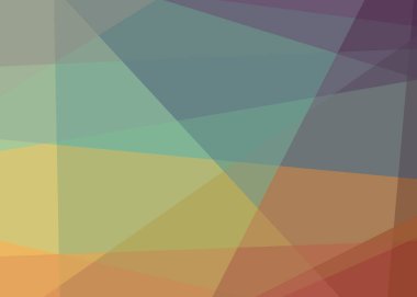 Soyut hesaplama rengi Polygones arkaplan çizimi