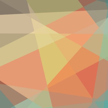 Soyut hesaplama rengi Polygones arkaplan çizimi