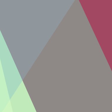 Soyut hesaplama rengi Polygones arkaplan çizimi