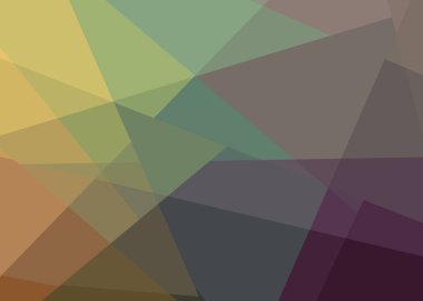 Soyut hesaplama rengi Polygones arkaplan çizimi