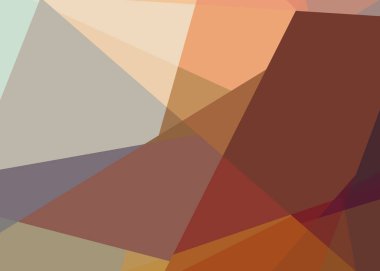 Soyut hesaplama rengi Polygones arkaplan çizimi