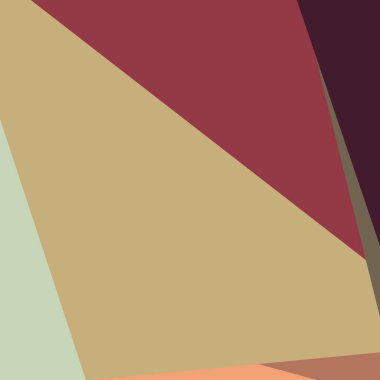 Soyut hesaplama rengi Polygones arkaplan çizimi