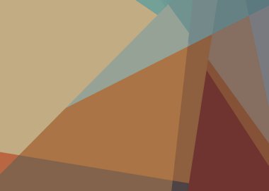 Soyut hesaplama rengi Polygones arkaplan çizimi