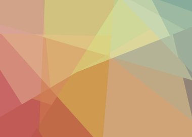 Soyut hesaplama rengi Polygones arkaplan çizimi