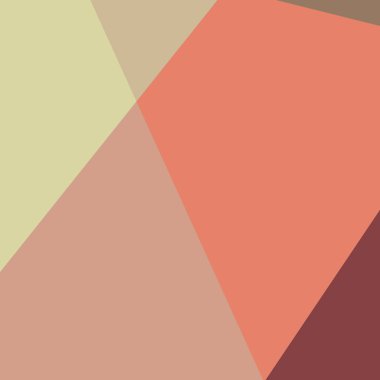 Soyut hesaplama rengi Polygones arkaplan çizimi